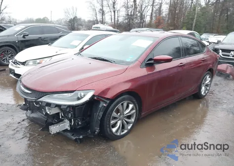 2016 Chrysler 200 S from USA, damaged, VIN 1C3CCCBG7GN175203
